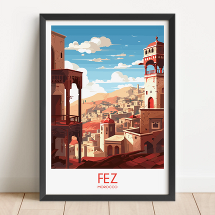 Fez Destination Art Gift