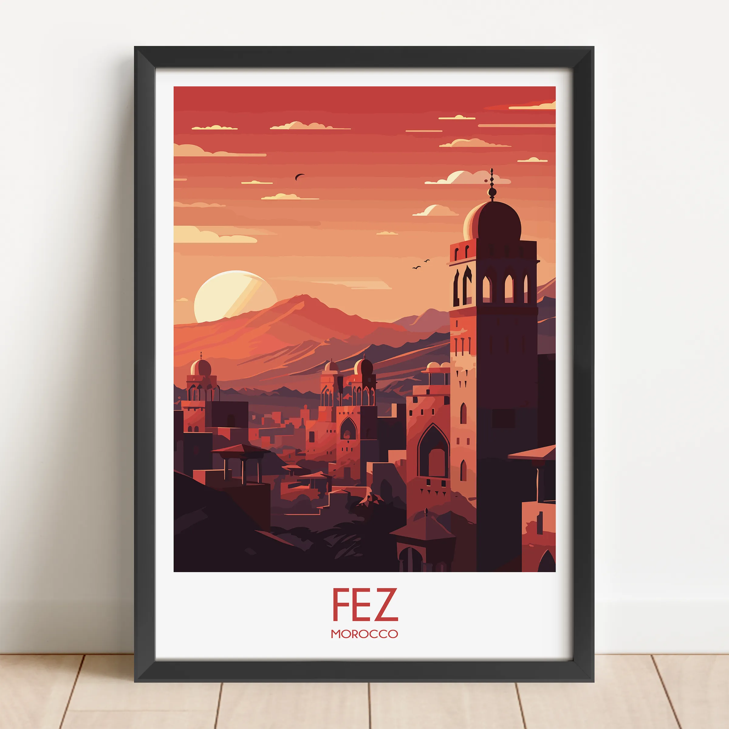 Fez Minimalist Wall Art
