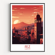 Fez Scenic Landscape Art