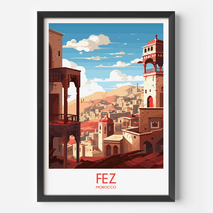 Fez Souvenir Poster Print