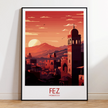 Fez Vintage Style Print