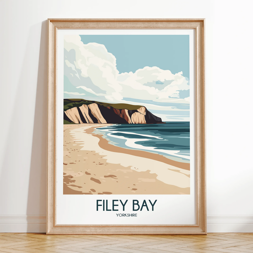 Filey Bay Travel Memory Gift