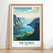 Fjords Minimalist Wall Art