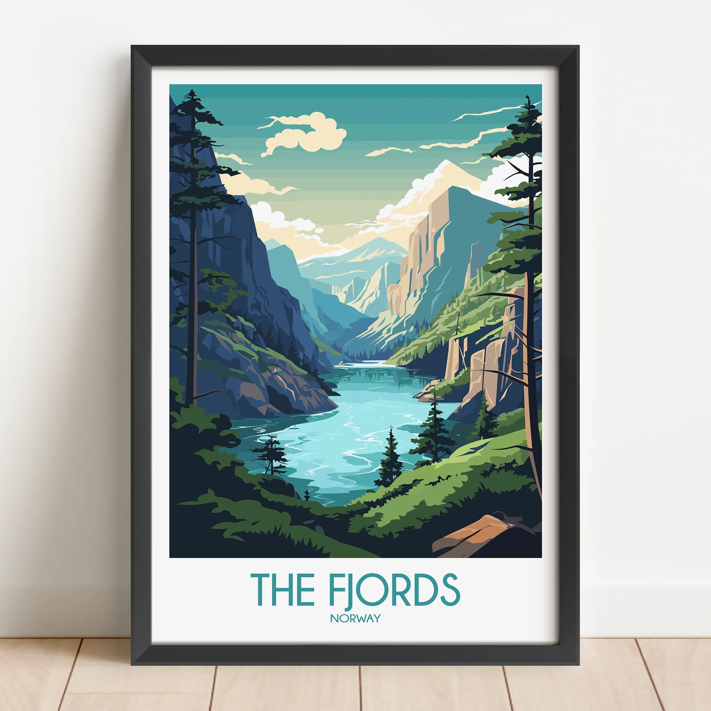 Fjords Travel Memory Gift