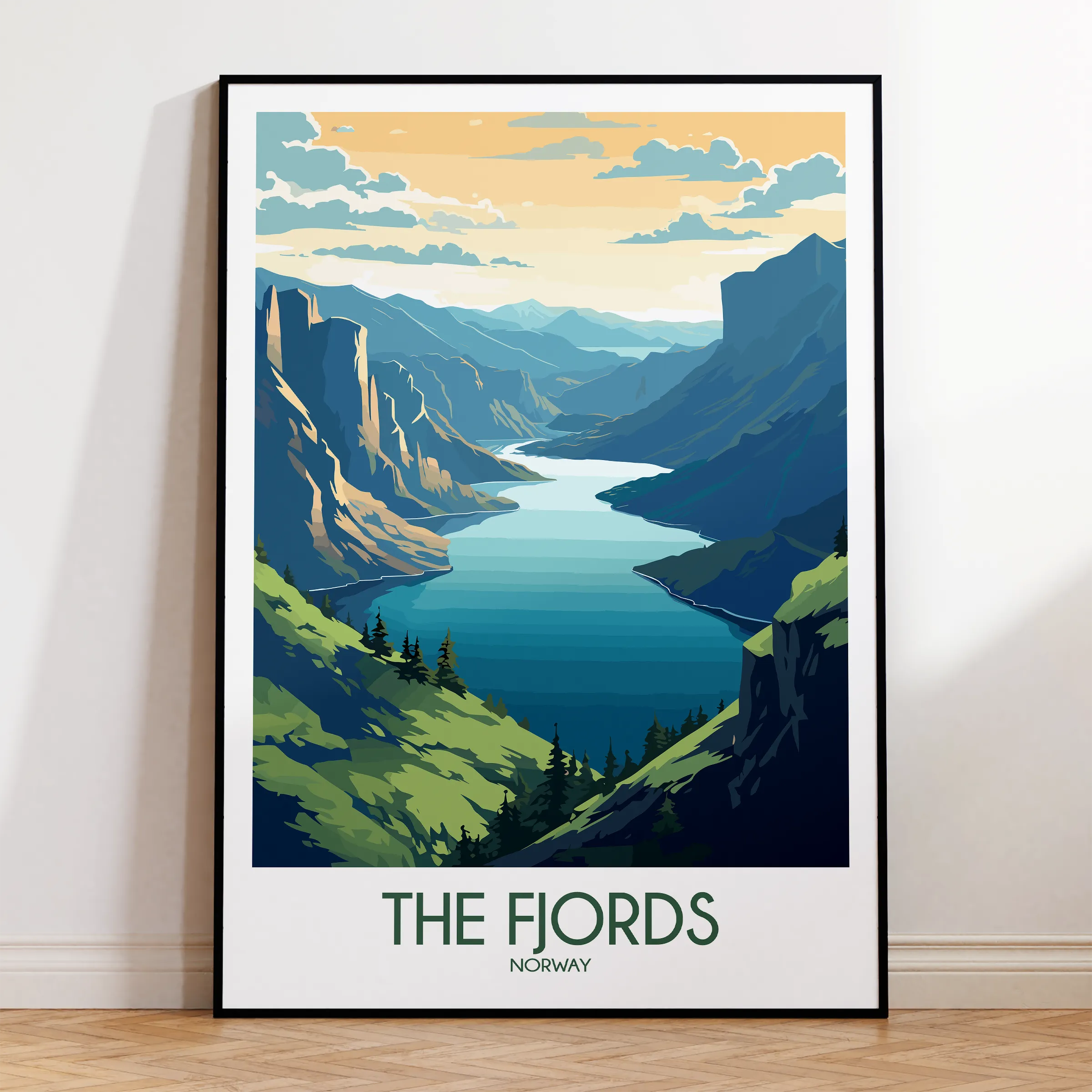 Fjords Travel Memory Gift