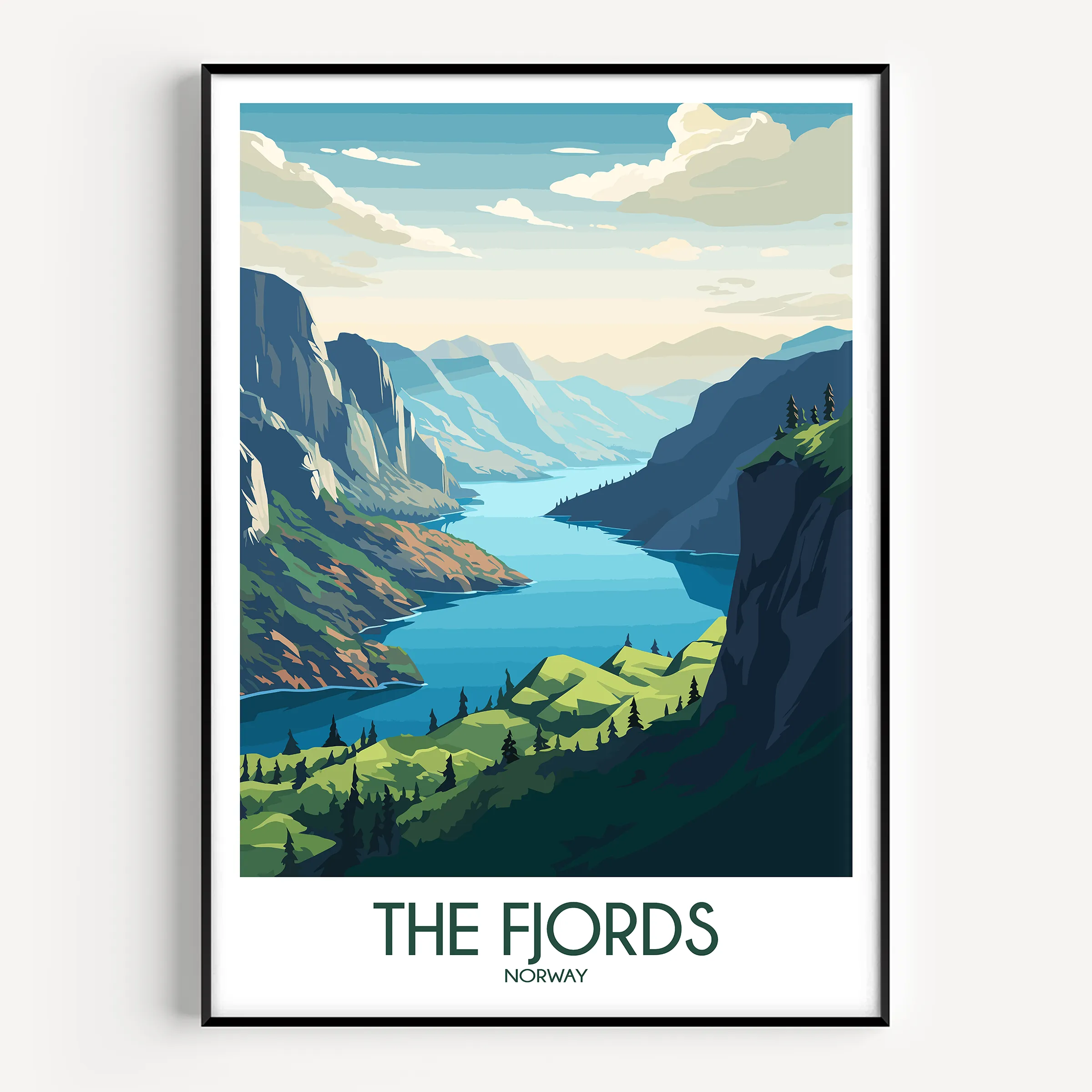 Fjords Travel Memory Gift