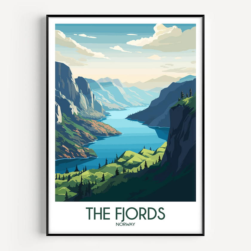 Fjords Travel Memory Gift