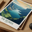 Fjords Vintage Style Print