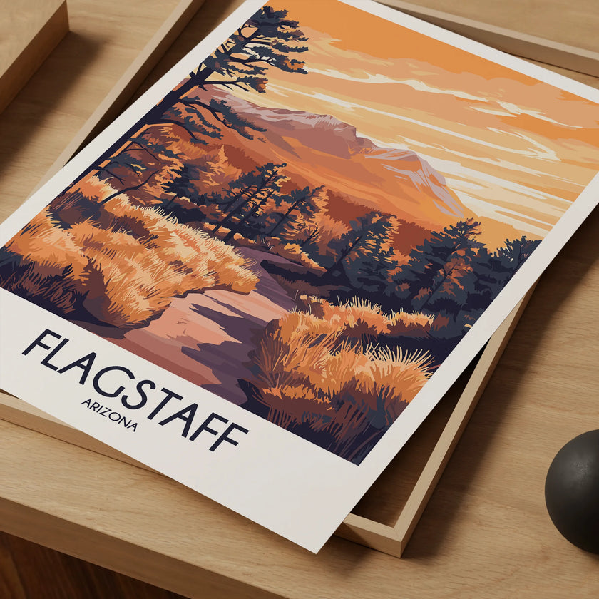 Flagstaff Minimalist Wall Art