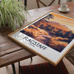 Flagstaff Retro Travel Illustration