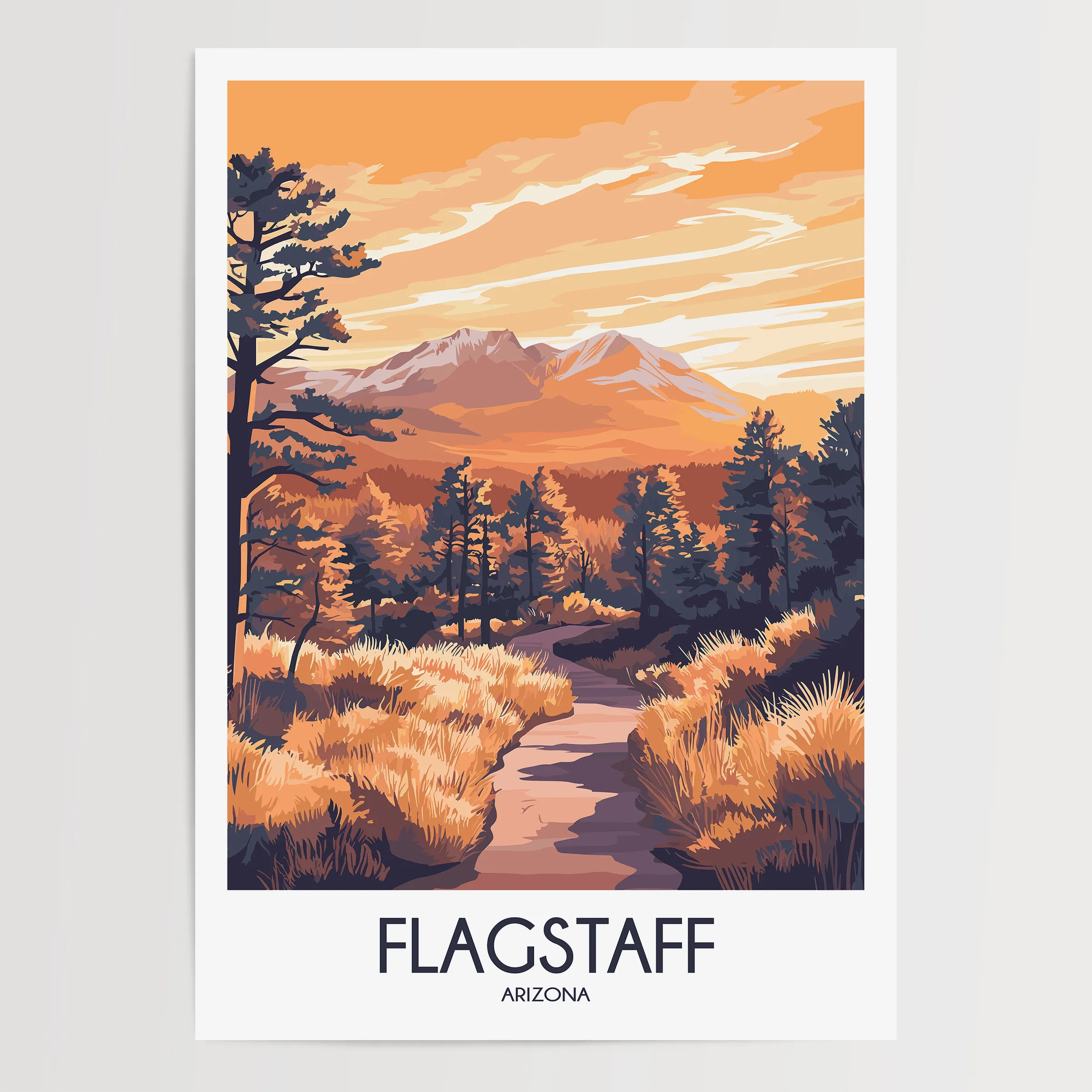 Flagstaff Scenic Landscape Art