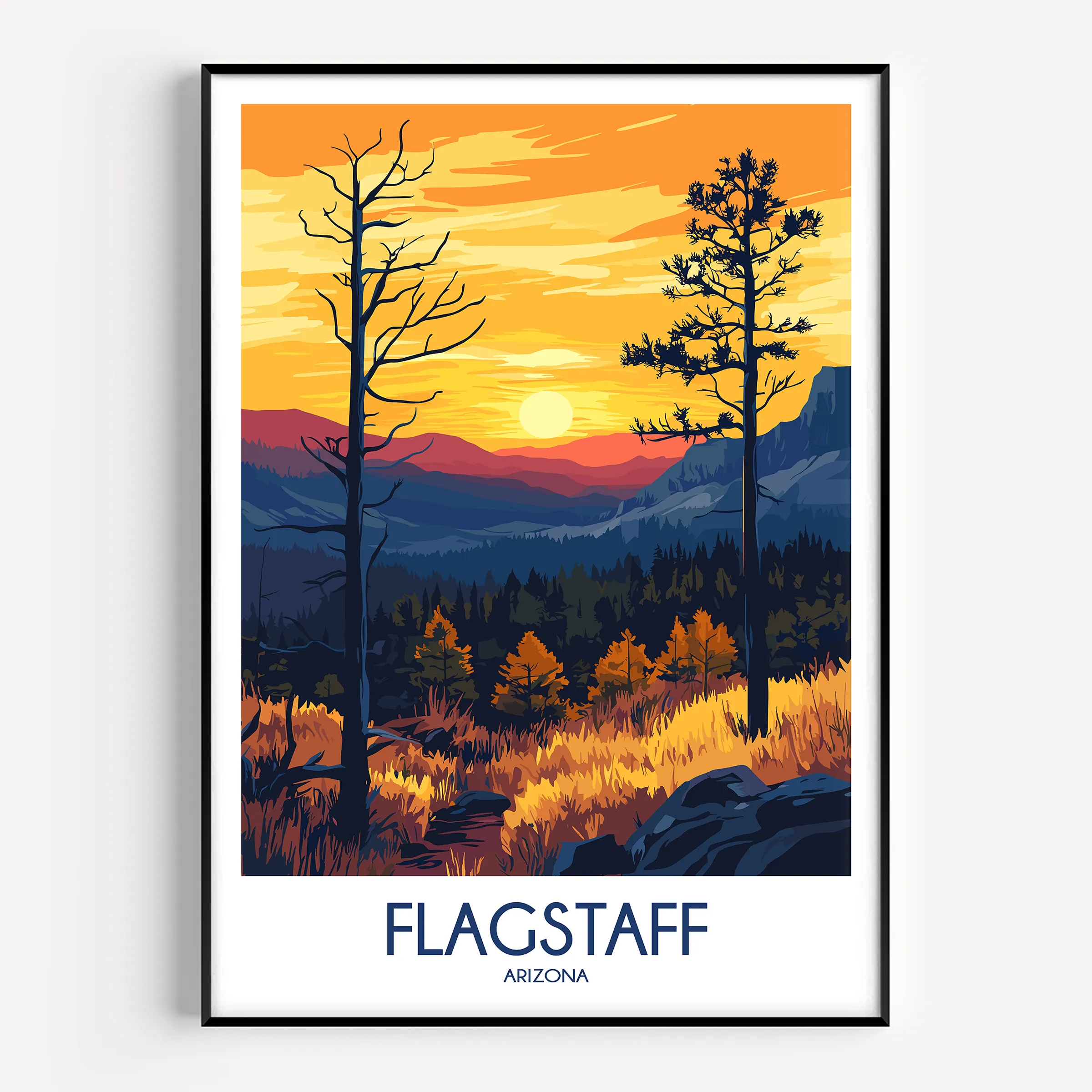 Flagstaff Scenic Landscape Art