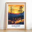 Flagstaff Vintage Style Print