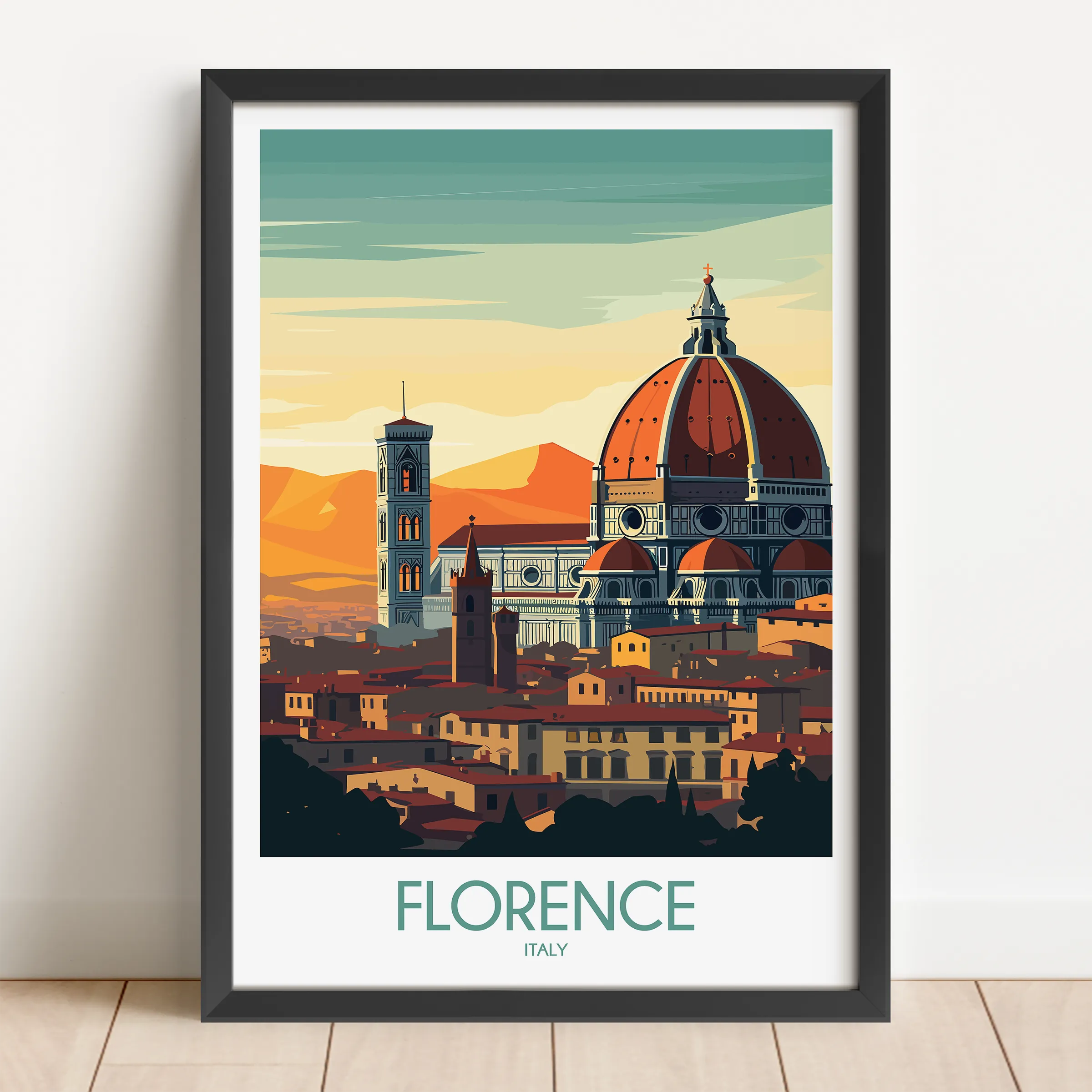 Florence Destination Art Gift