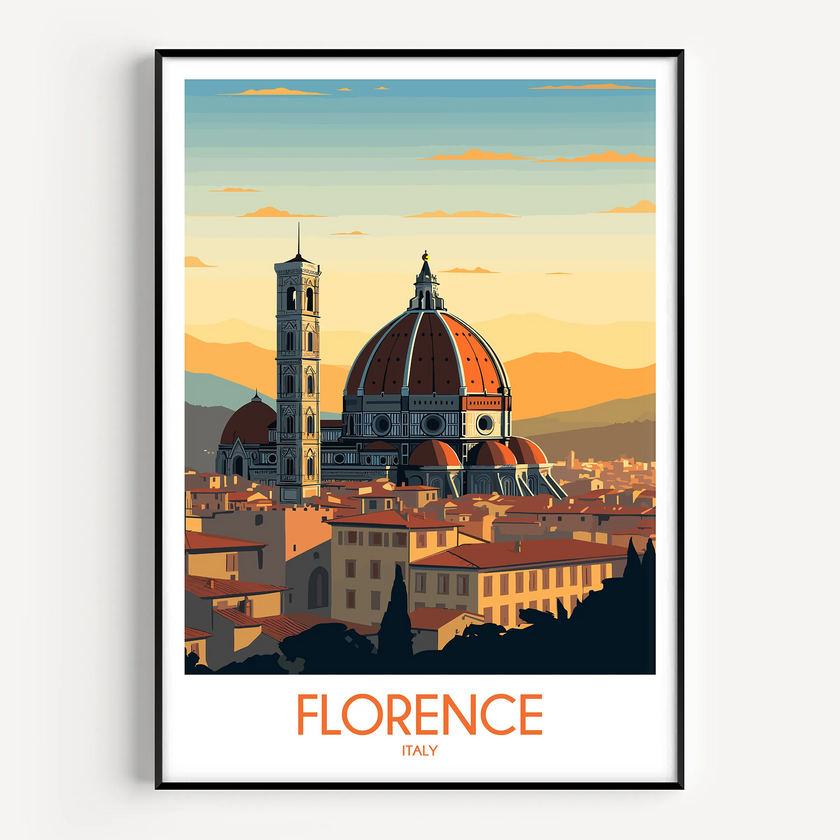 Florence Destination Art Gift