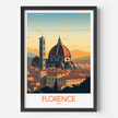Florence Modern Travel Poster