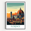 Florence Vintage Style Print