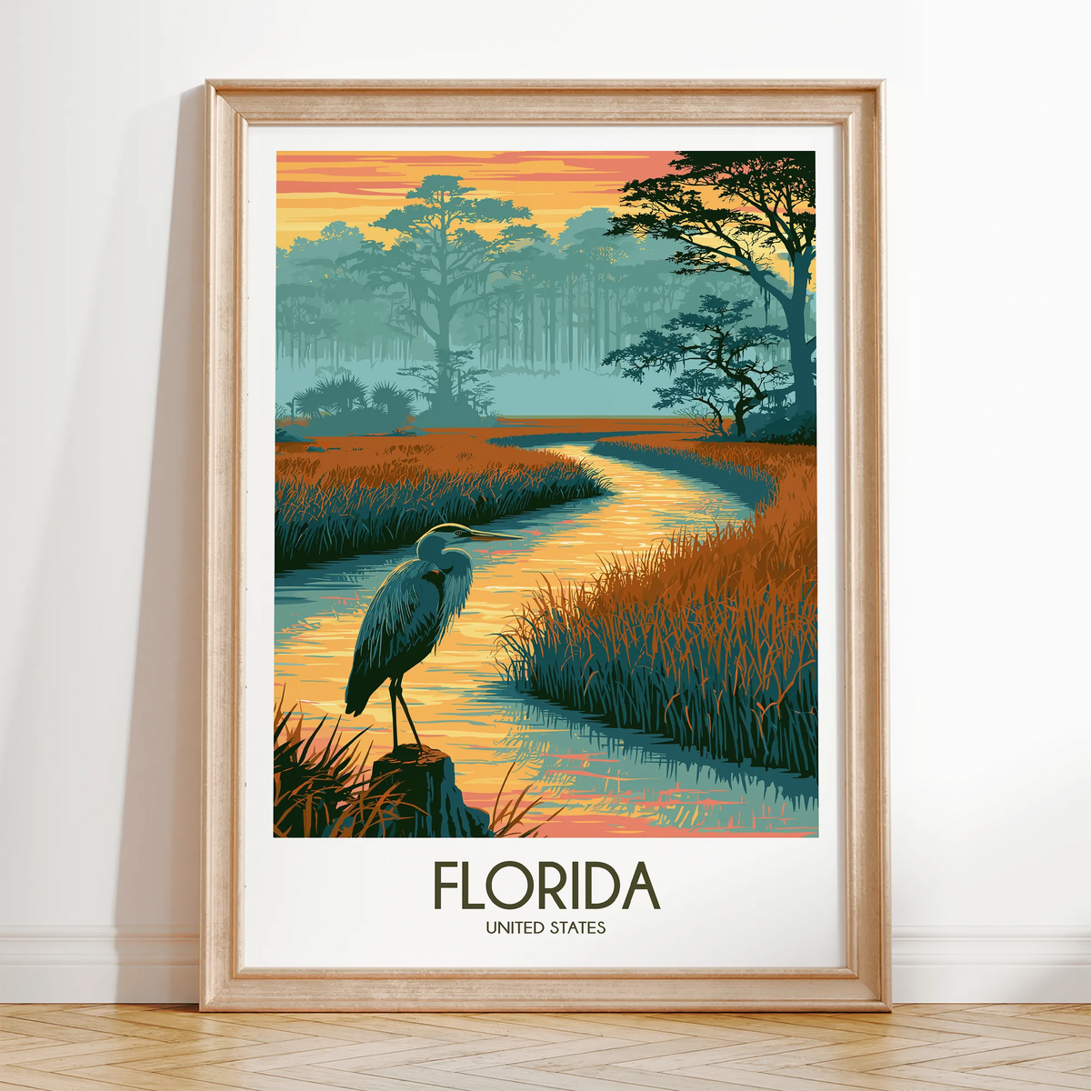 Florida Destination Art Gift
