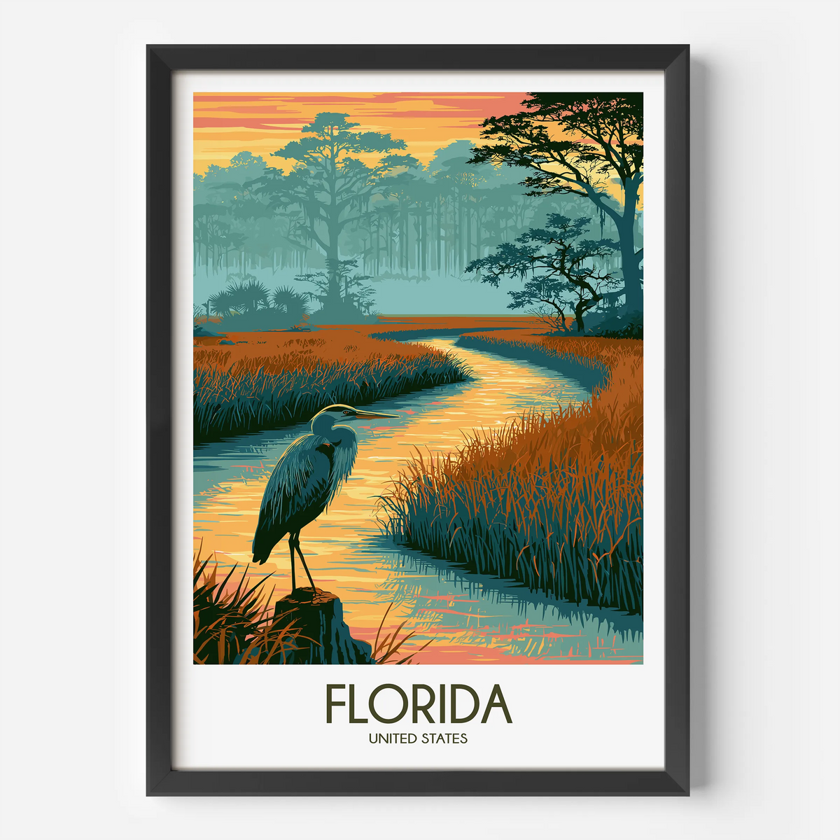 Florida Gallery Quality Print