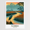 Florida Souvenir Poster Print