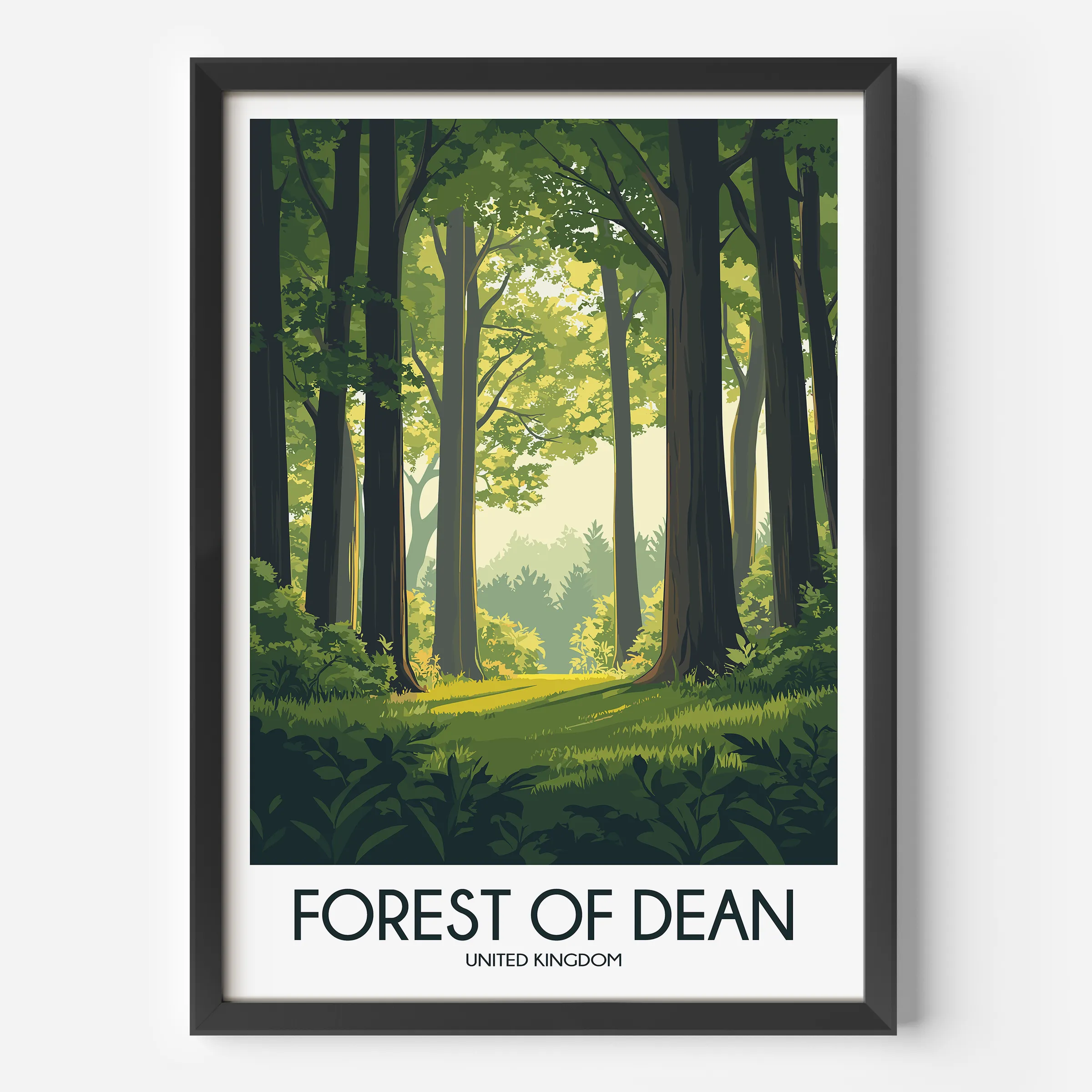 Forest Of Dean Gallery Quality Print