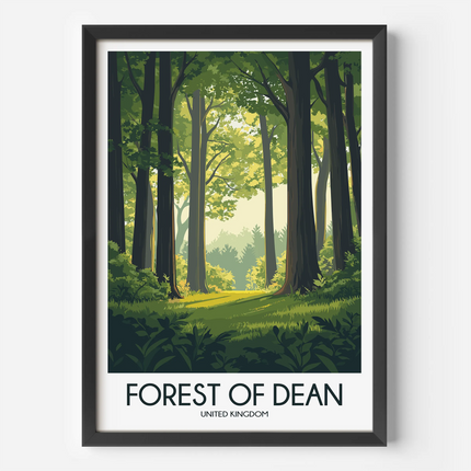 Forest Of Dean Gallery Quality Print