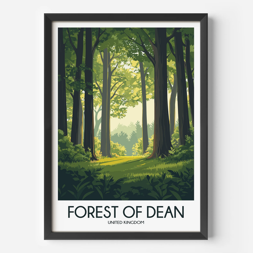 Forest Of Dean Gallery Quality Print