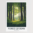 Forest Of Dean Minimalist Wall Art
