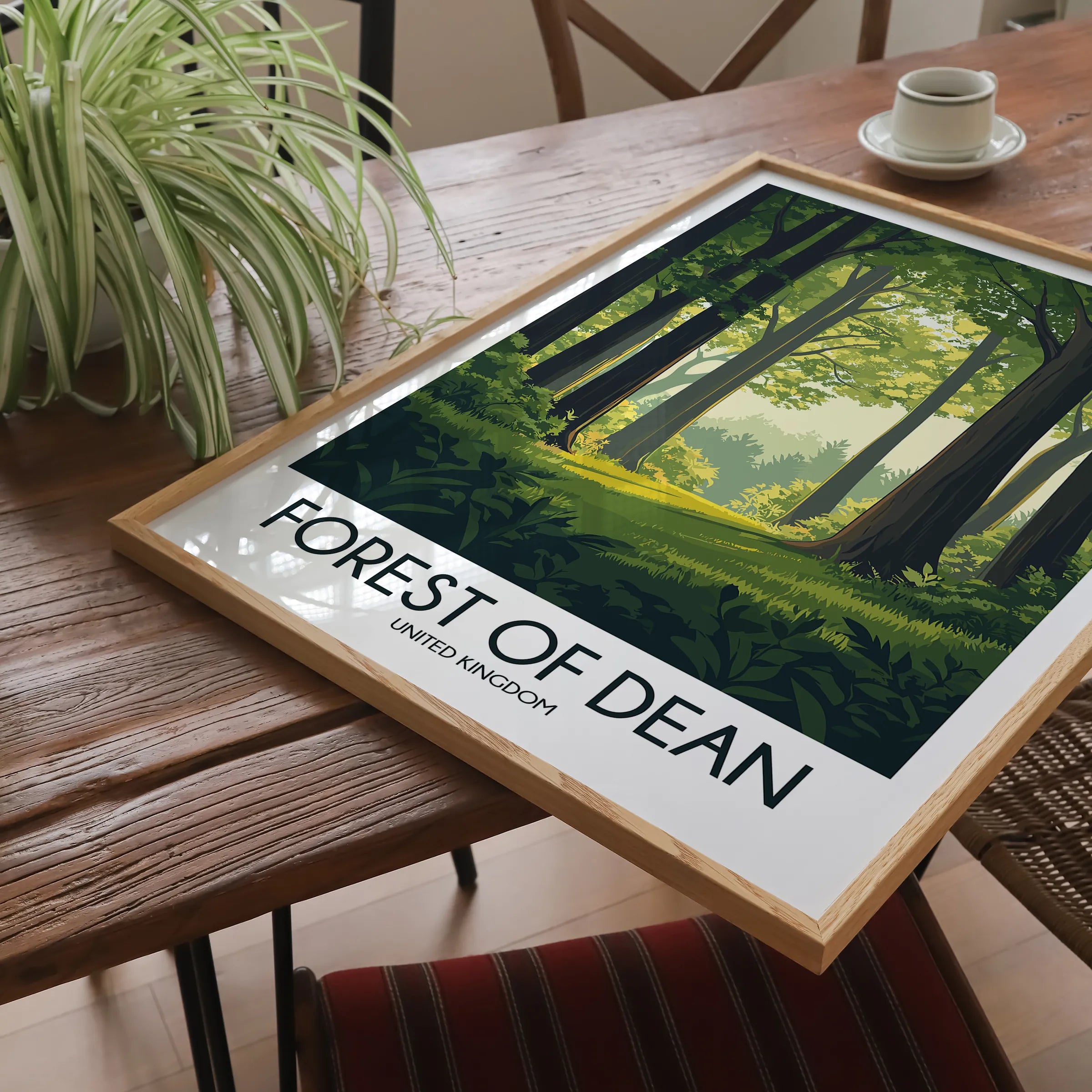 Forest Of Dean Scenic Landscape Art