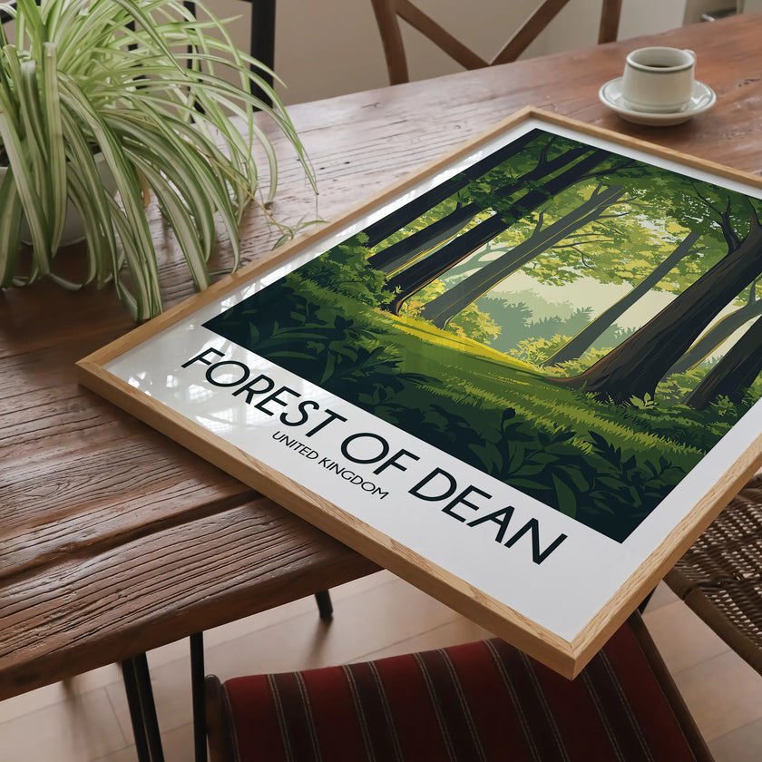 Forest Of Dean Scenic Landscape Art