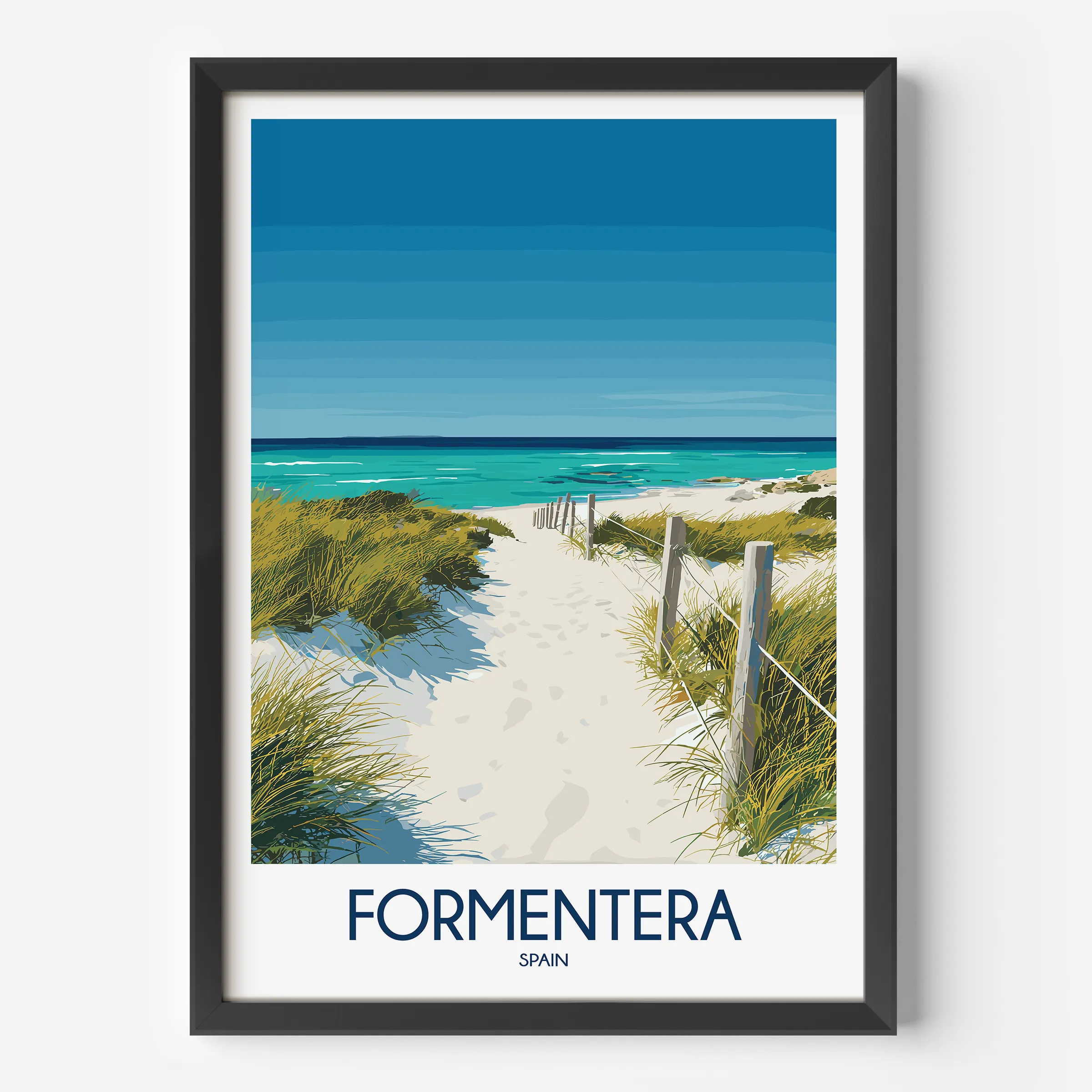 Formentera Destination Art Gift