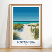 Formentera Souvenir Poster Print