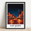 Fort Worth Destination Art Gift