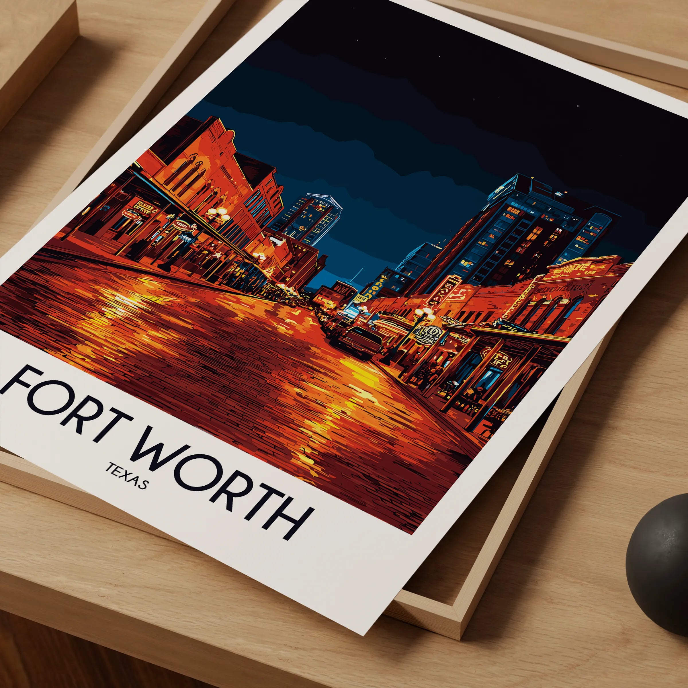 Fort Worth Gallery Quality Print