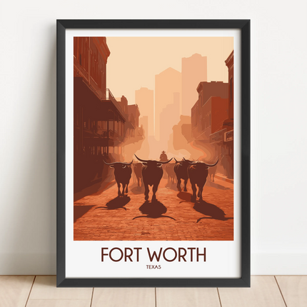Fort Worth Home Office Decor