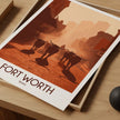 Fort Worth Minimalist Wall Art