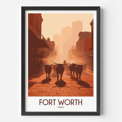 Fort Worth Scenic Landscape Art