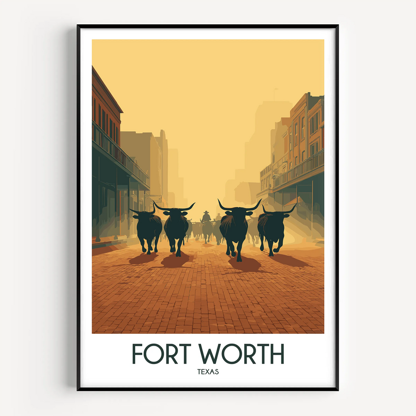 Fort Worth Scenic Landscape Art