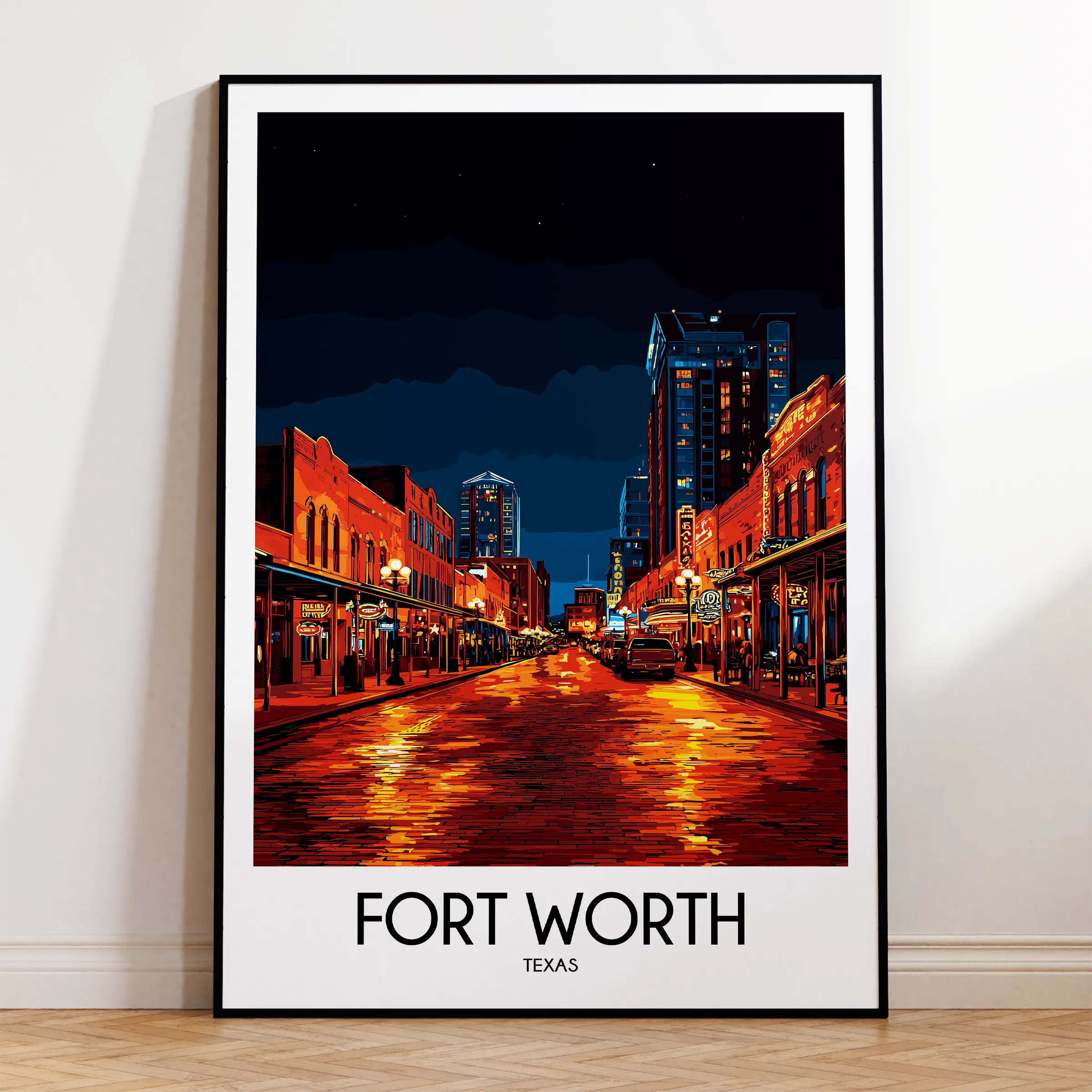 Fort Worth Travel Memory Gift