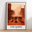 Fort Worth Travel Memory Gift