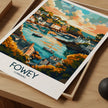Fowey Souvenir Poster Print