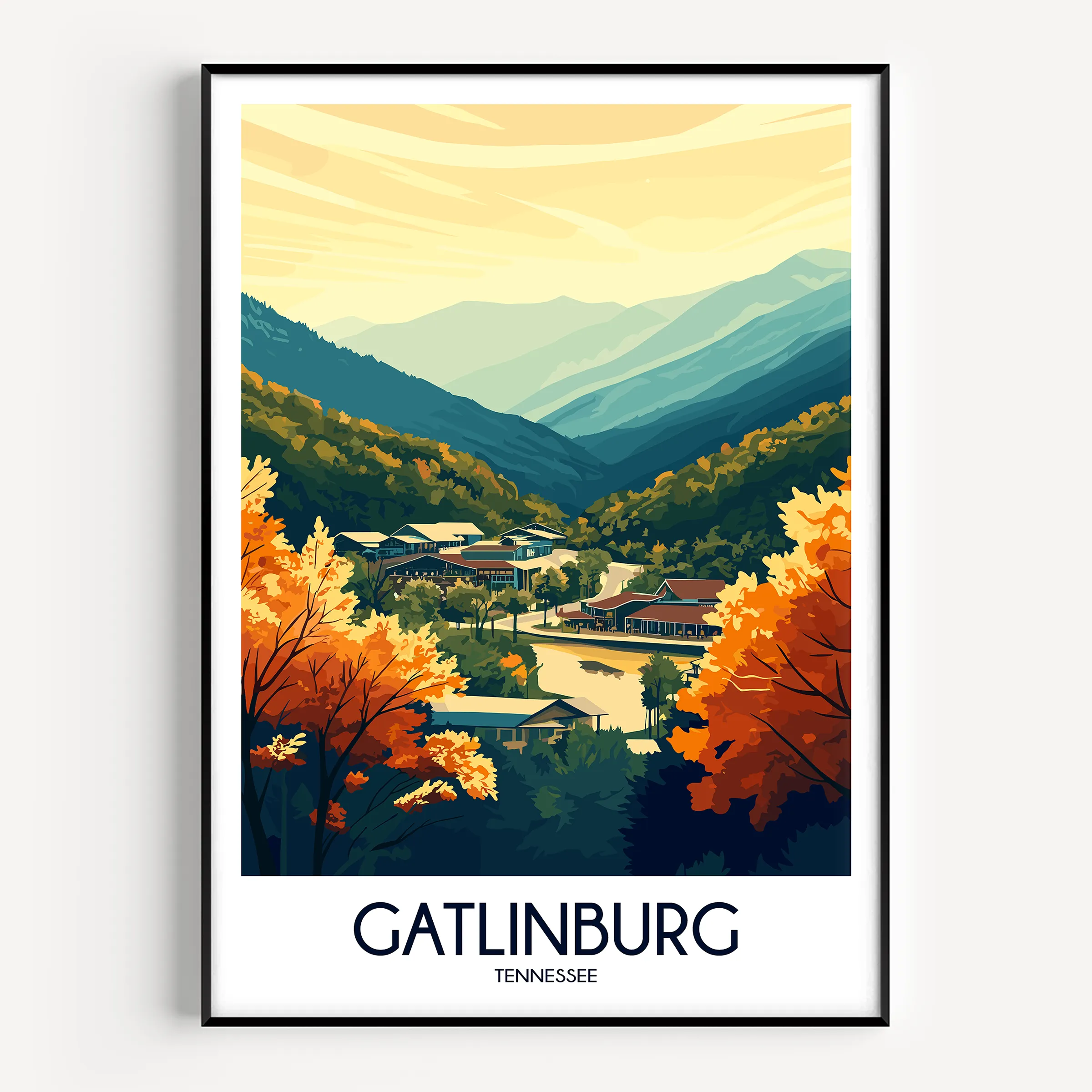 Gatlinburg Home Office Decor