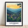 Gatlinburg Scenic Landscape Art