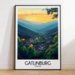 Gatlinburg Vintage Style Print