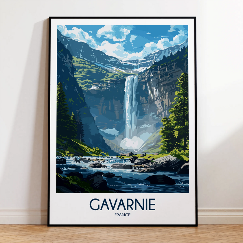 Gavarnie Modern Travel Poster