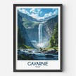Gavarnie Vintage Style Print