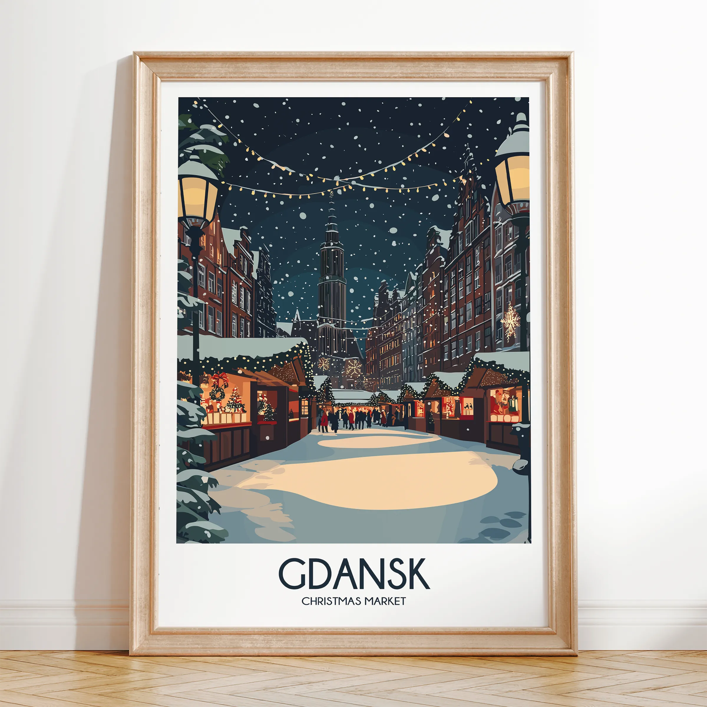 Gdansk Destination Art Gift