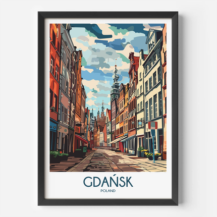Gdansk Destination Art Gift
