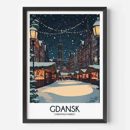 Gdansk Minimalist Wall Art