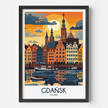 Gdansk Minimalist Wall Art